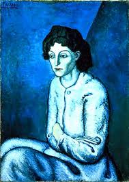 picasso blauwe periode