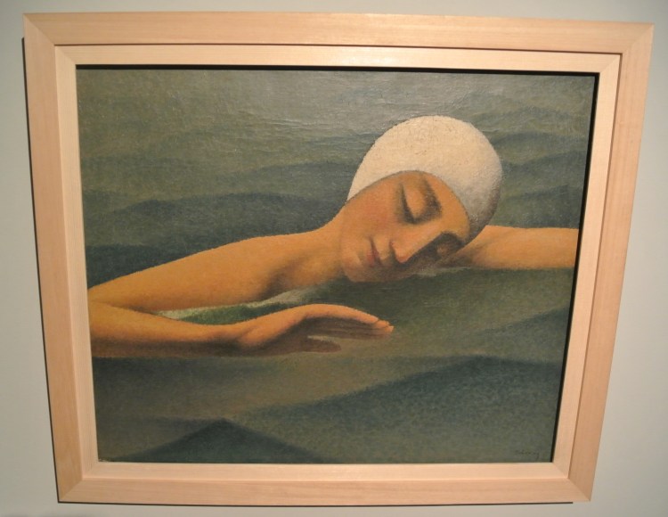 Tobeen, de zwemster. Foto door Rita Koolstra.