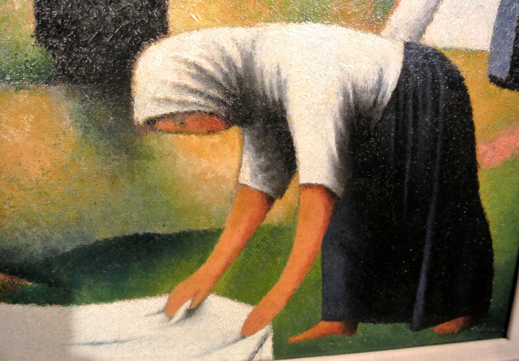 Tobeen, detail wasvrouw.Foto door Rita Koolstra