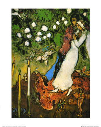 Marc Chagall, three candles.